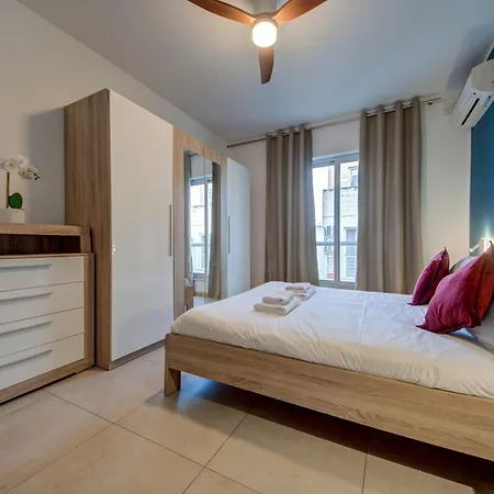 アパート Ortigia - Minutes To The St Julian's Centre By Haven And Keys Malta *